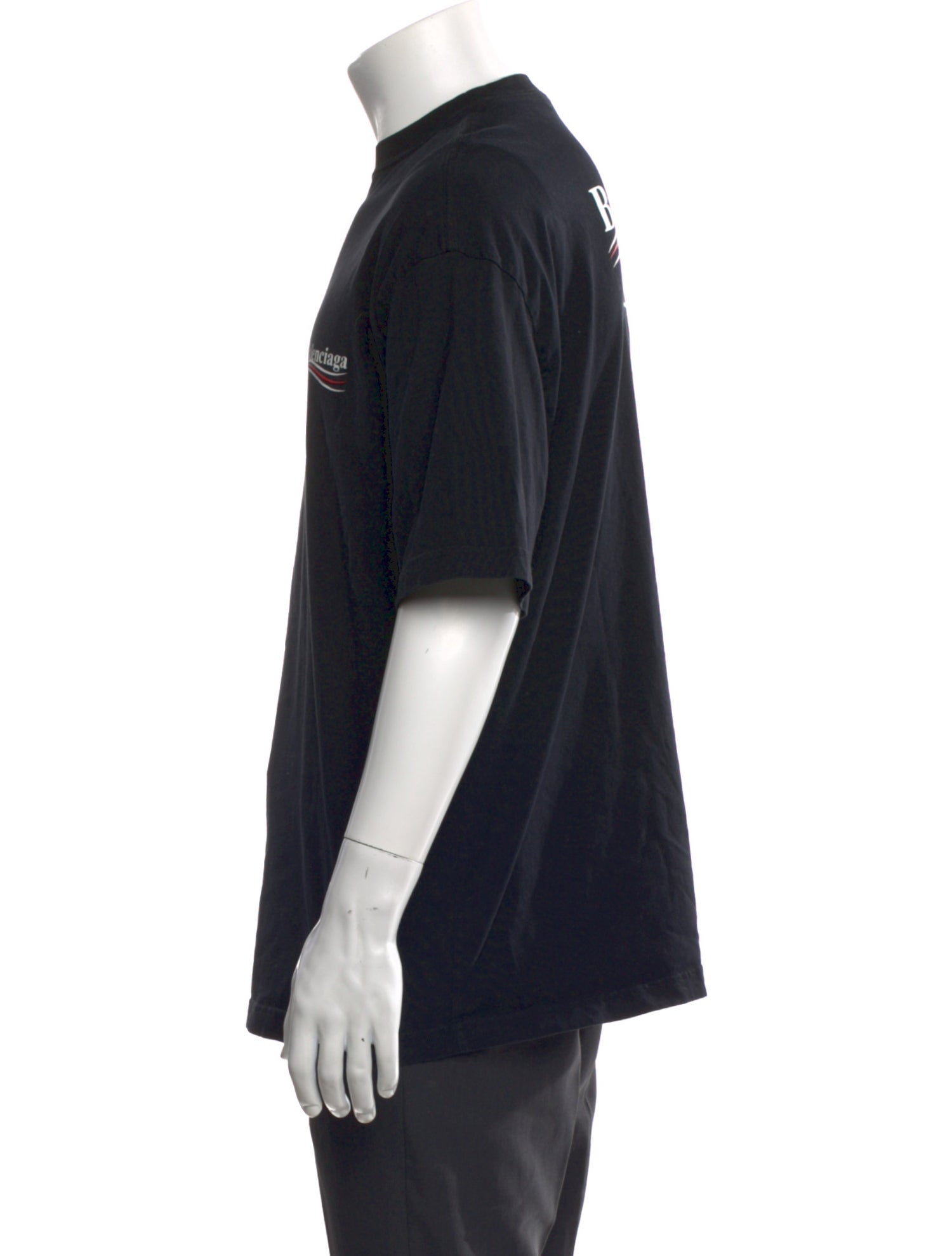 Balenciaga 2017 X Political Campaign Logo T-Shirt