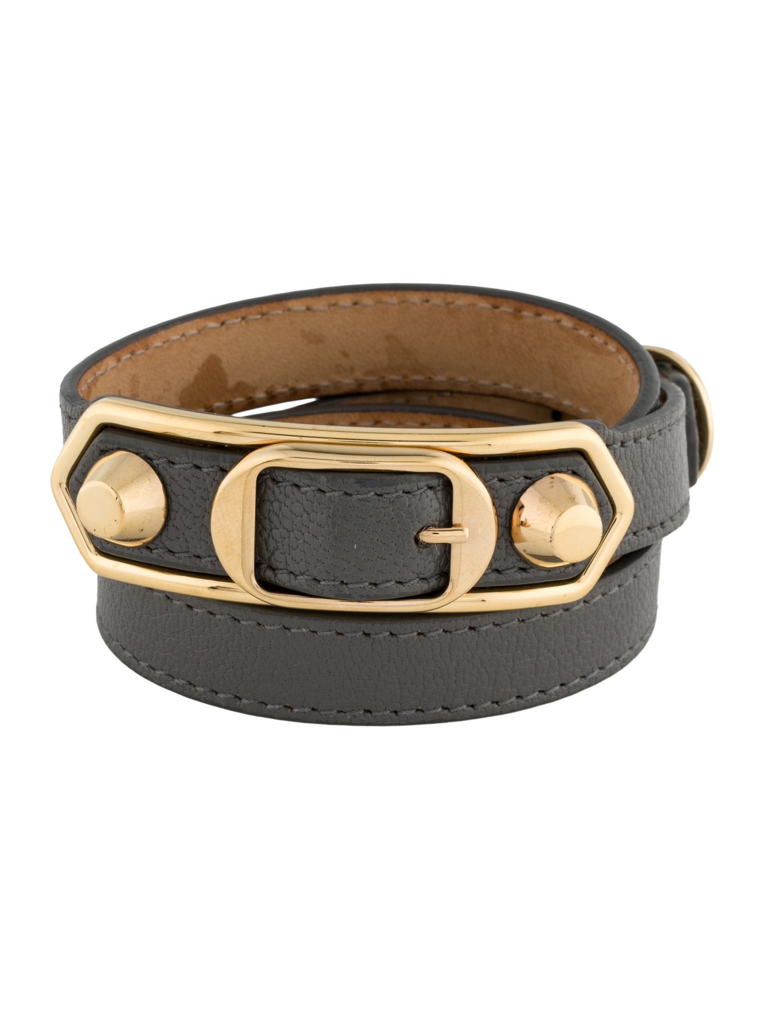 Balenciaga Arena Triple Wrap Bracelet