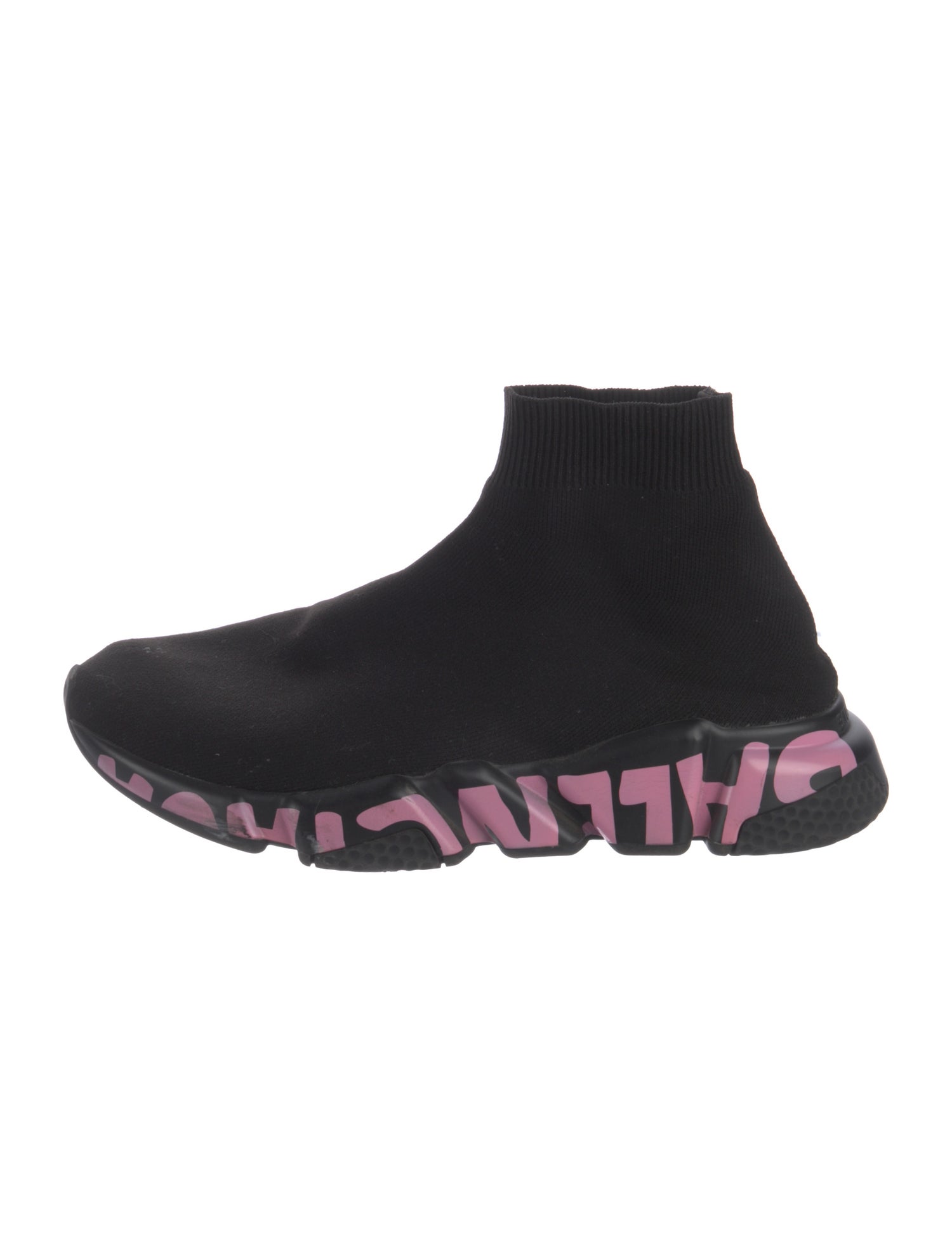 Balenciaga Speed Trainer 'Graffiti' Sock Sneakers