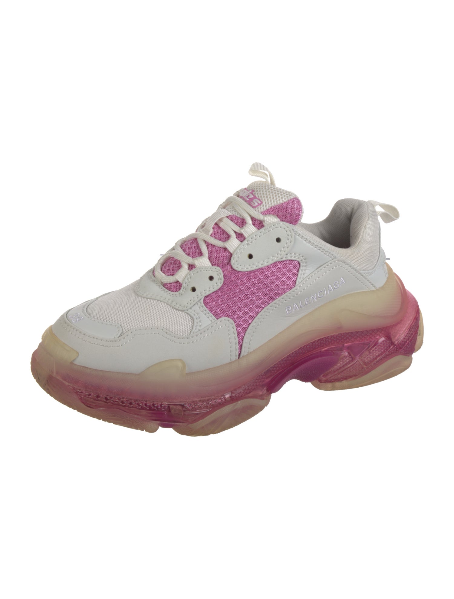 Balenciaga Triple S 'Clear Sole' Chunky Sneakers