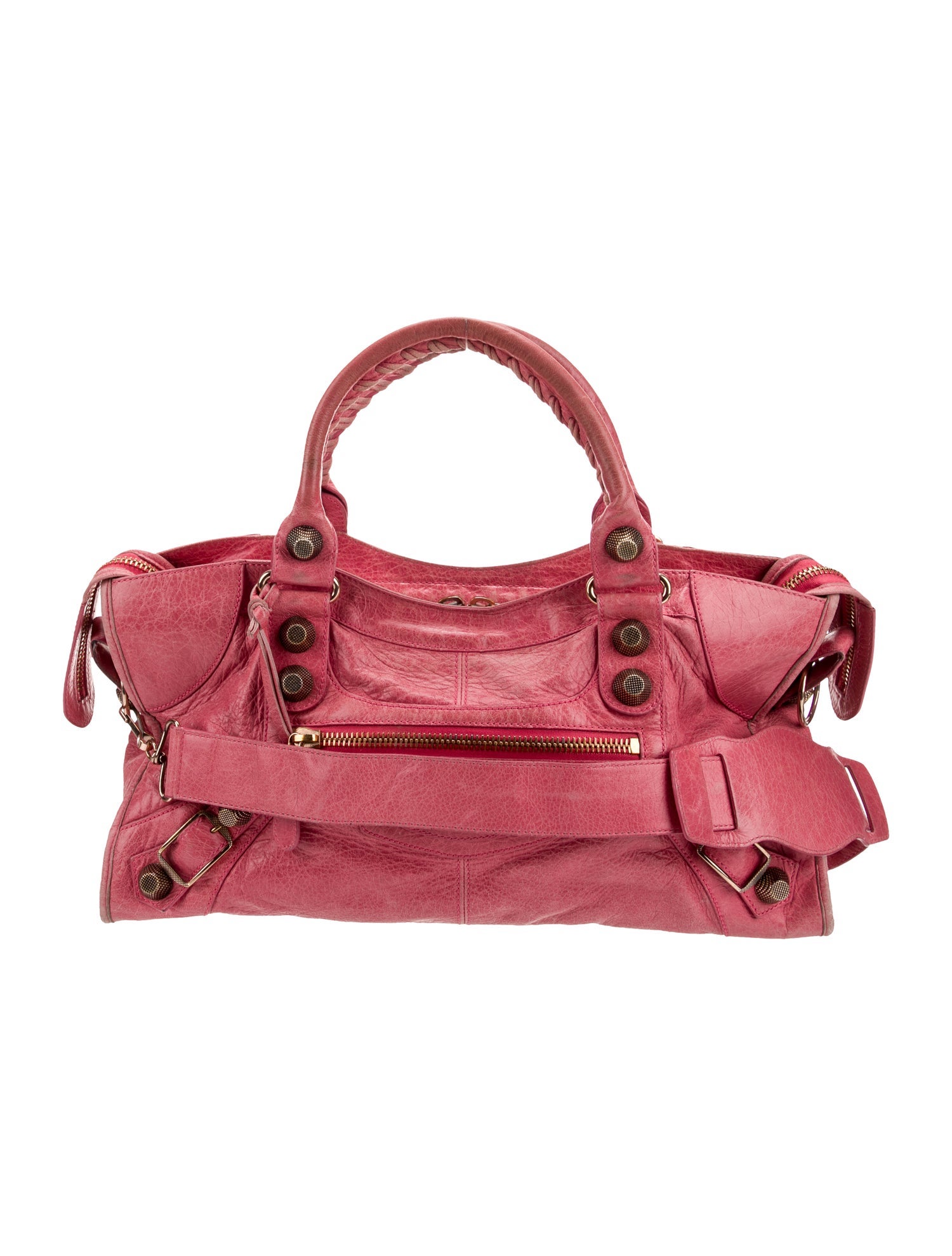 Balenciaga Leather Motocross Giant 21 Part Time Bag