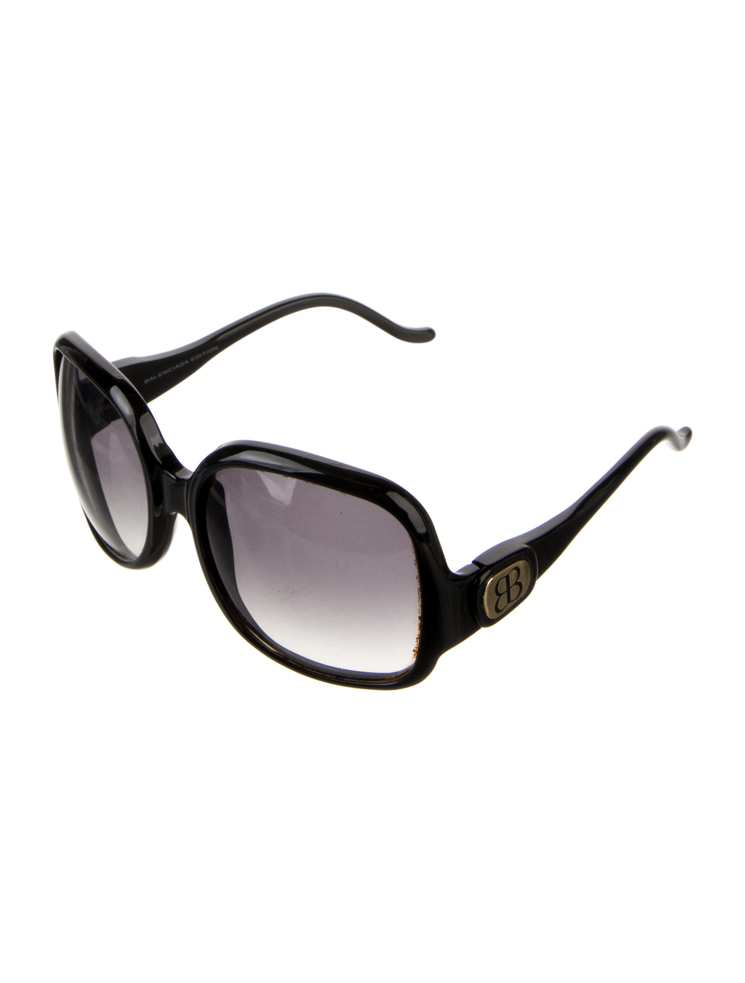Balenciaga Oversize Gradient Sunglasses