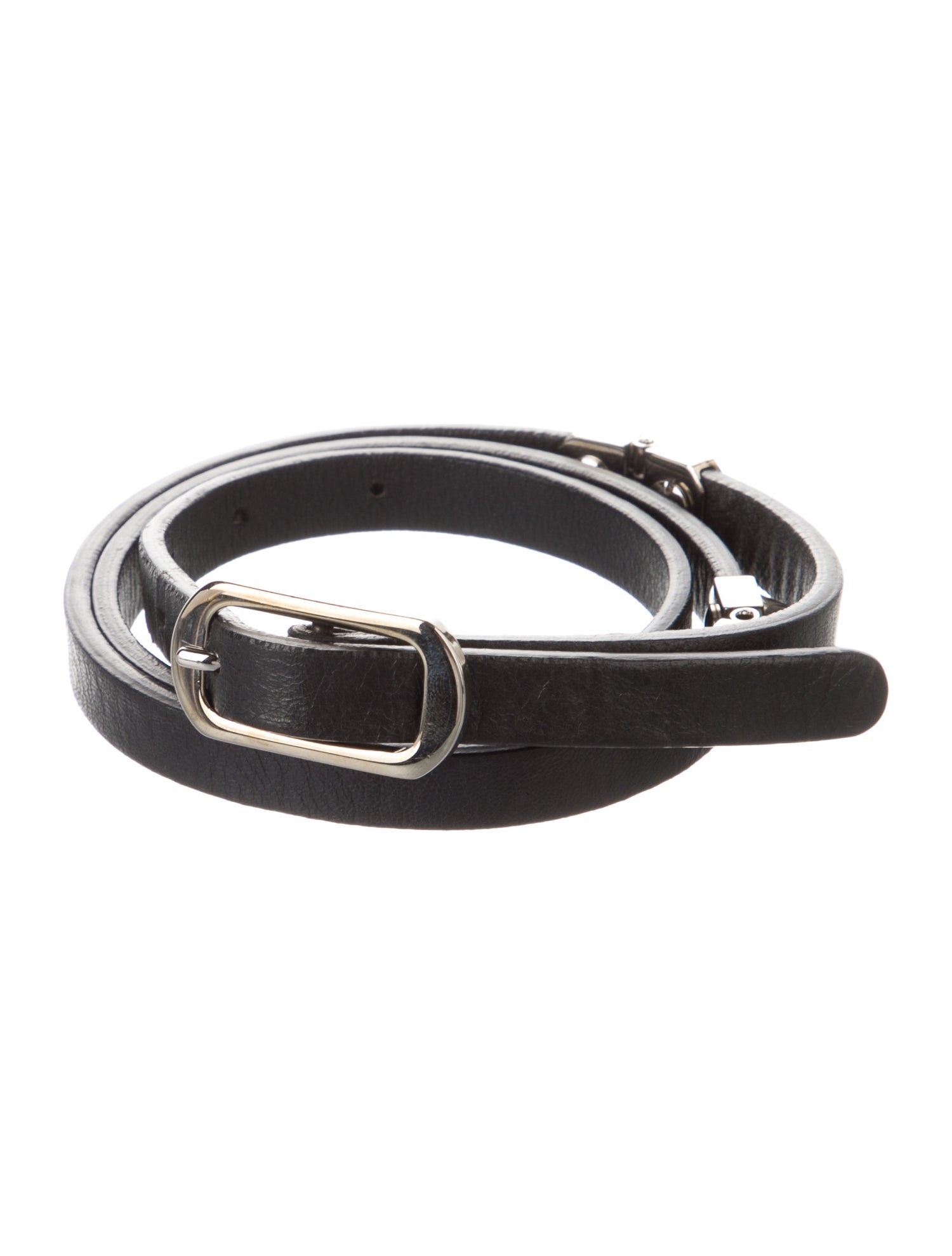Balenciaga Skinny Leather Belt