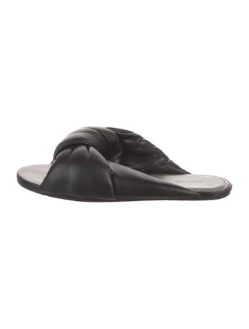 Balenciaga Sandals Leather Slides 6