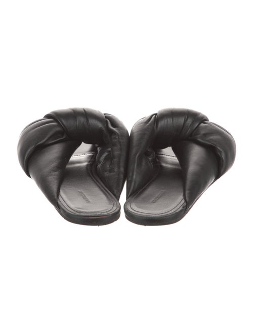 Balenciaga Leather Slides