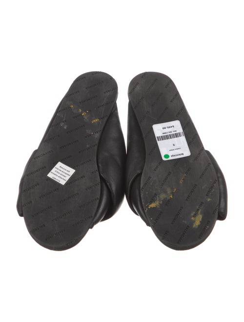 Balenciaga Leather Slides