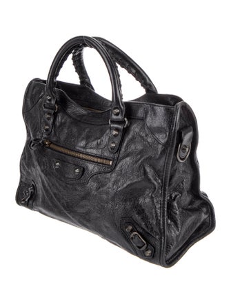 Balenciaga Leather Motocross Classic City