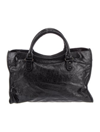 Balenciaga Leather Motocross Classic City