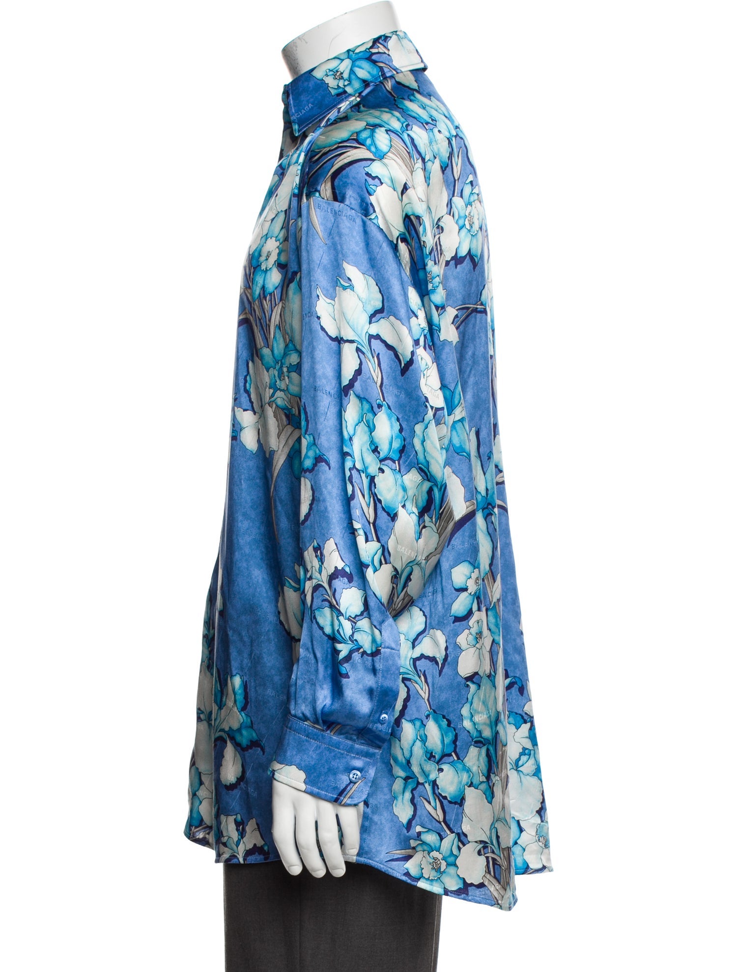 Balenciaga 2020 Silk Shirt