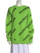 Balenciaga 2018 Printed Sweater