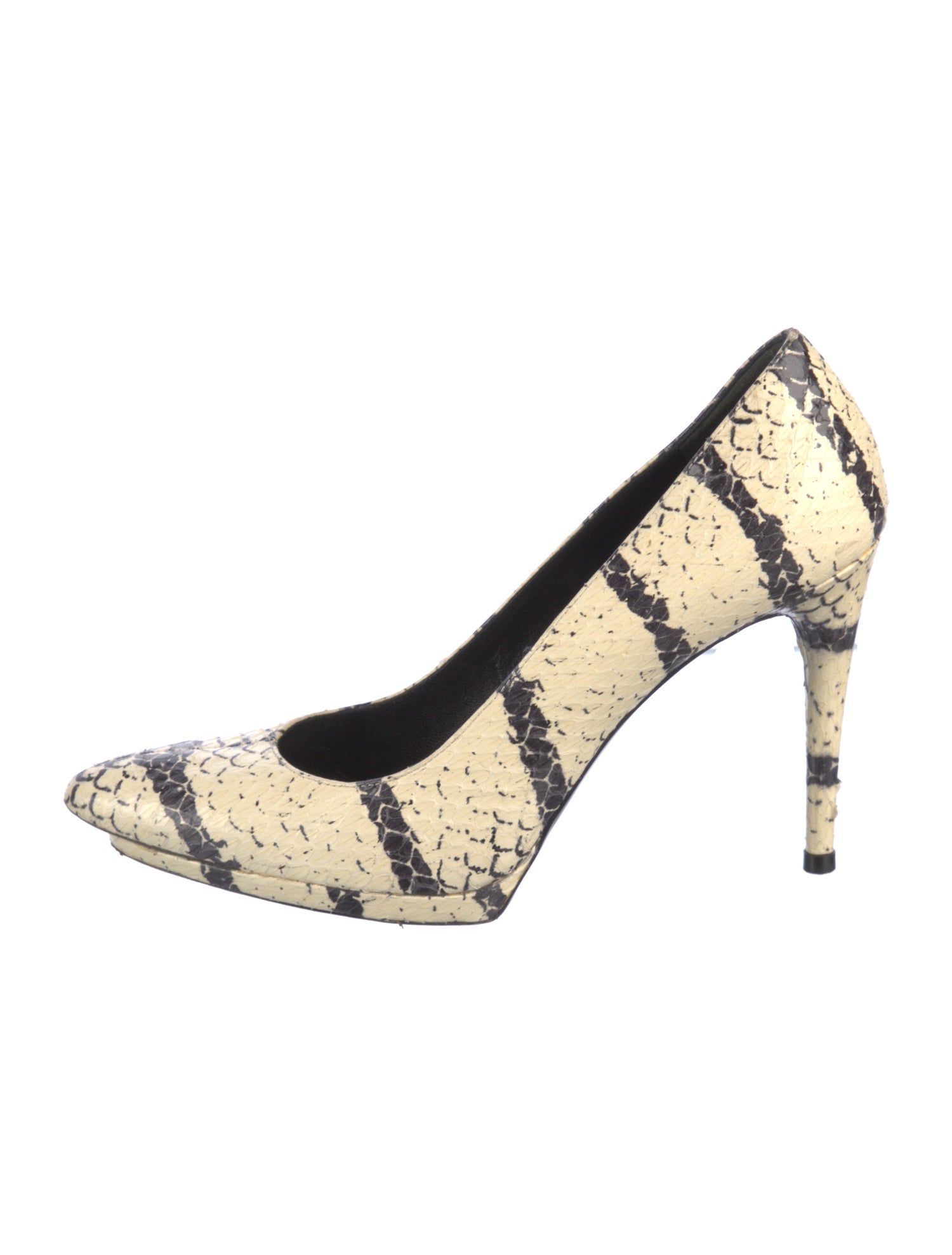 Balenciaga Snakeskin Animal Print Pumps