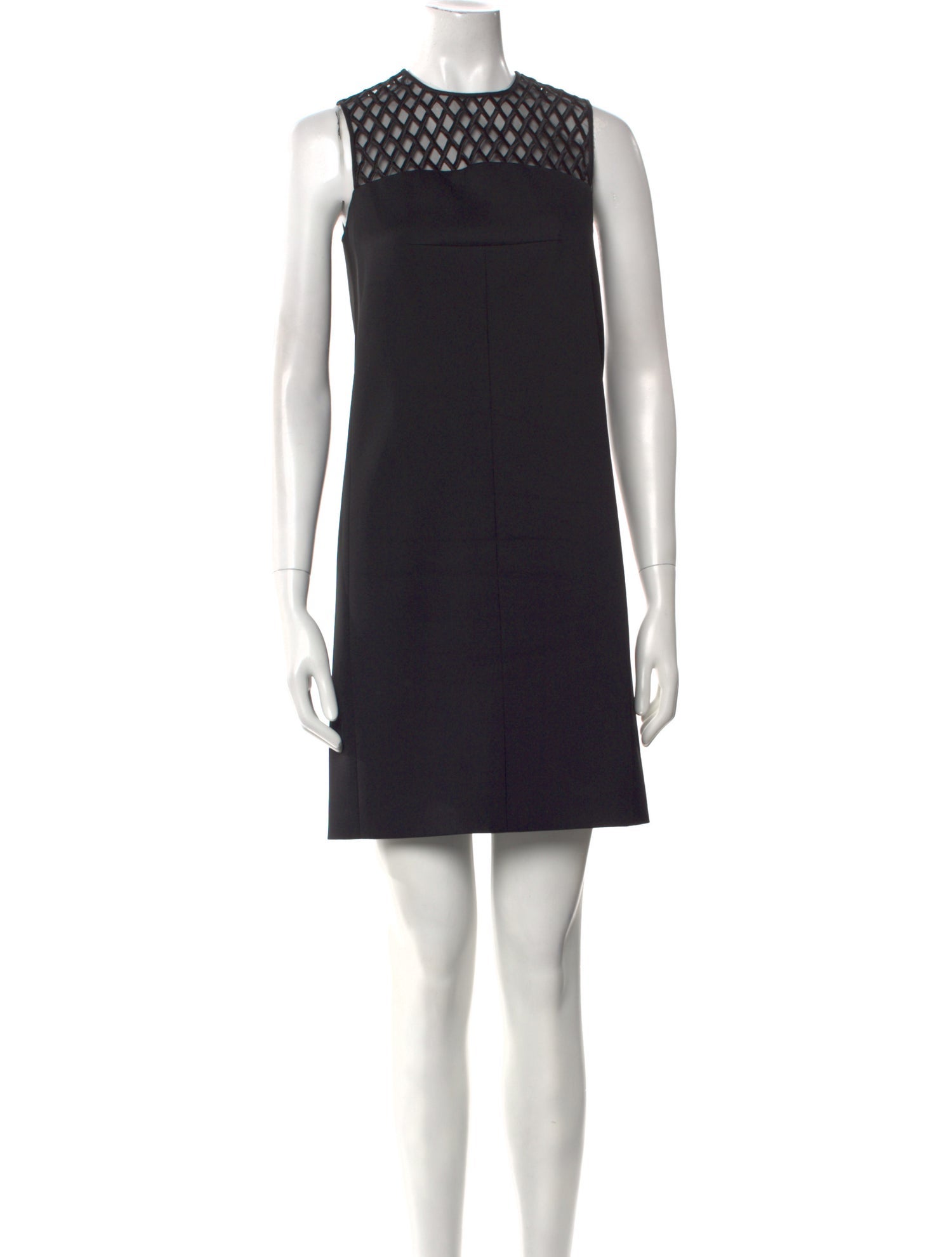 Balenciaga Crew Neck Mini Dress