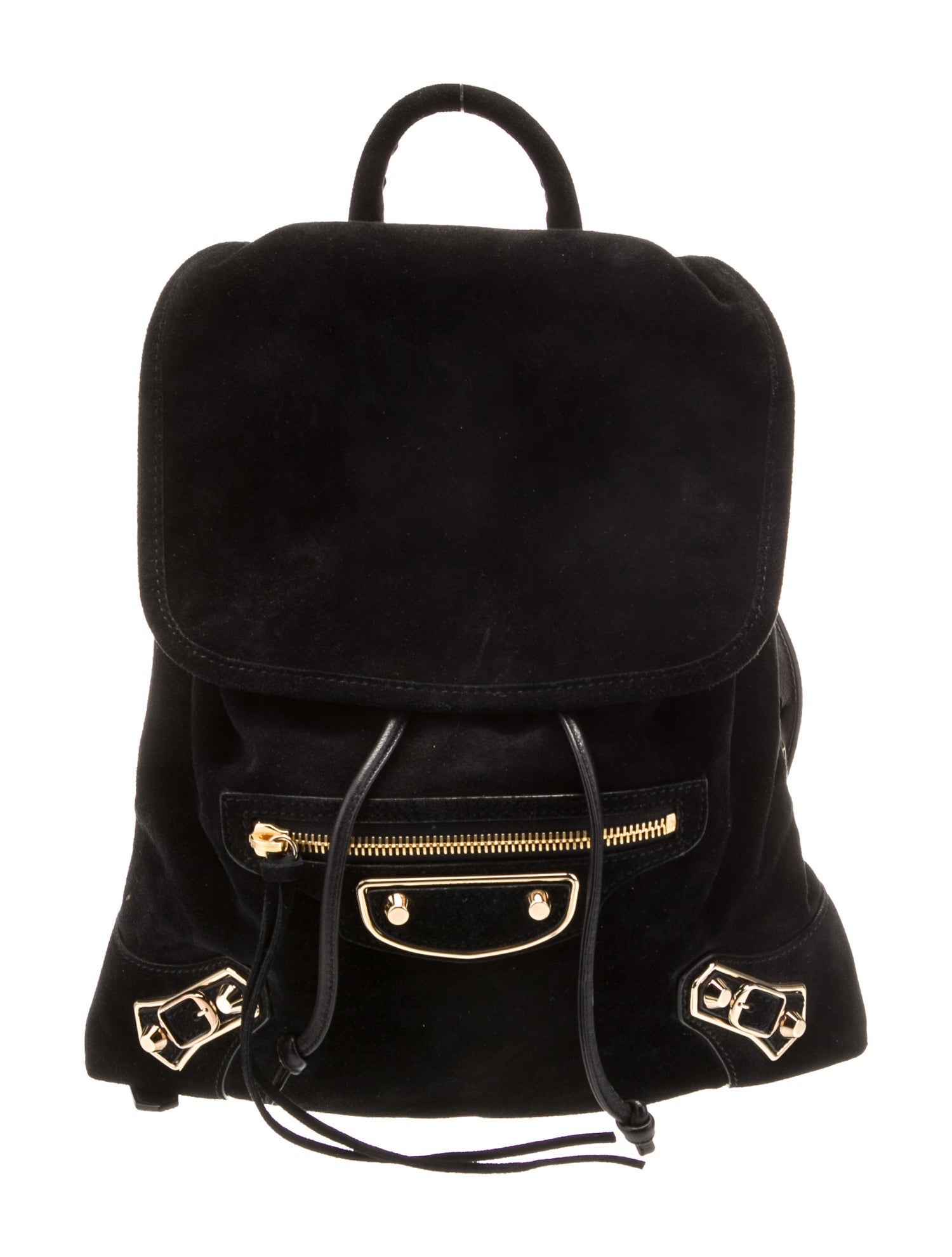 Balenciaga Suede Backpack