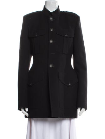 Balenciaga 2018 Virgin Wool Utility Jacket