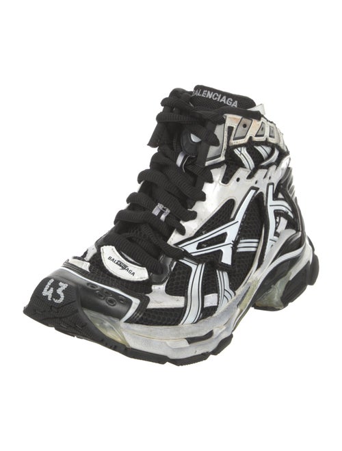 Balenciaga Runner 'White Black' Athletic Sneakers
