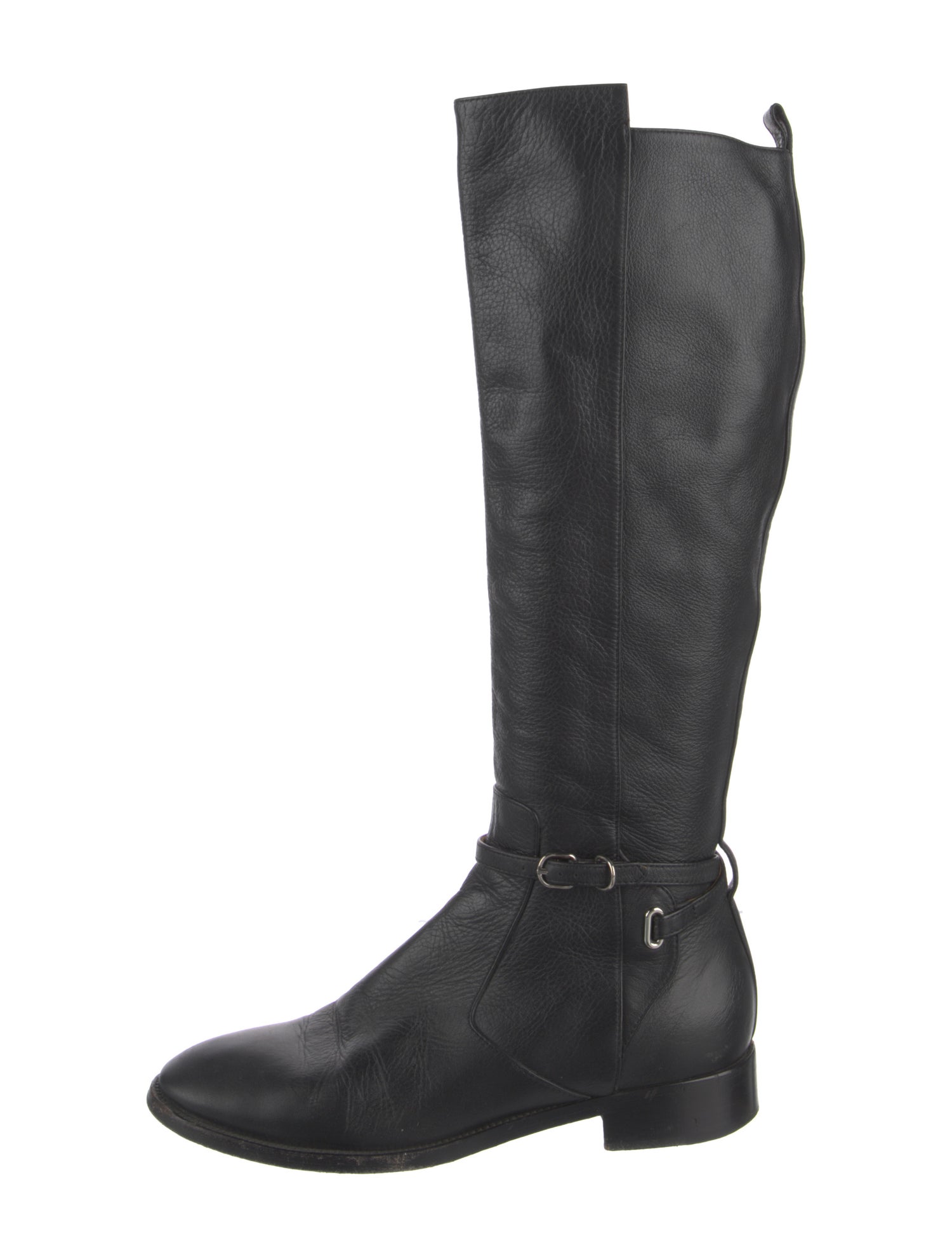 Balenciaga Leather Riding Boots