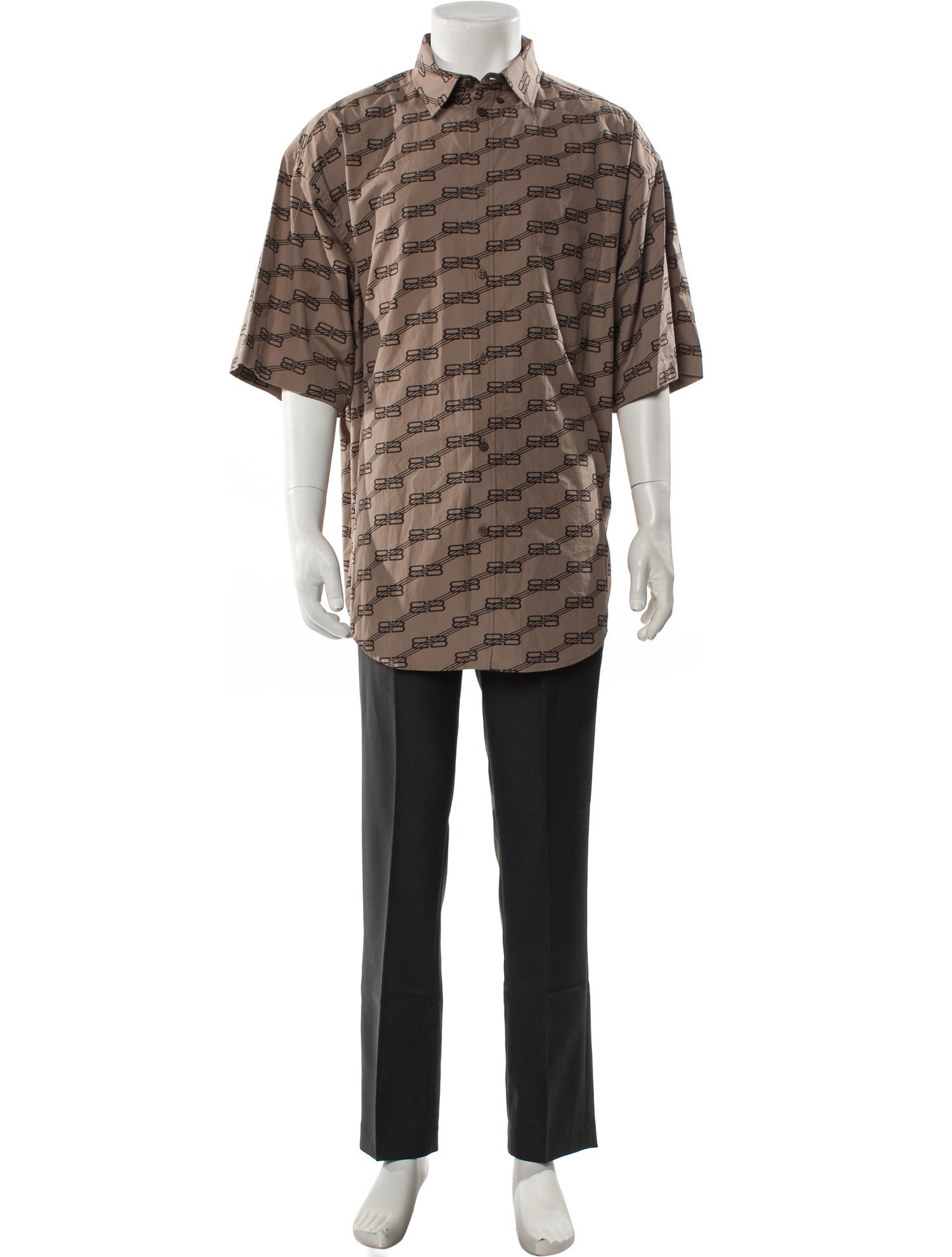 Balenciaga 2022 Signature Logo Shirt