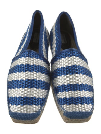 Balenciaga Raffia Patterned Espadrilles