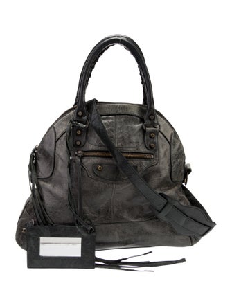 Balenciaga Leather Motocross Classic City