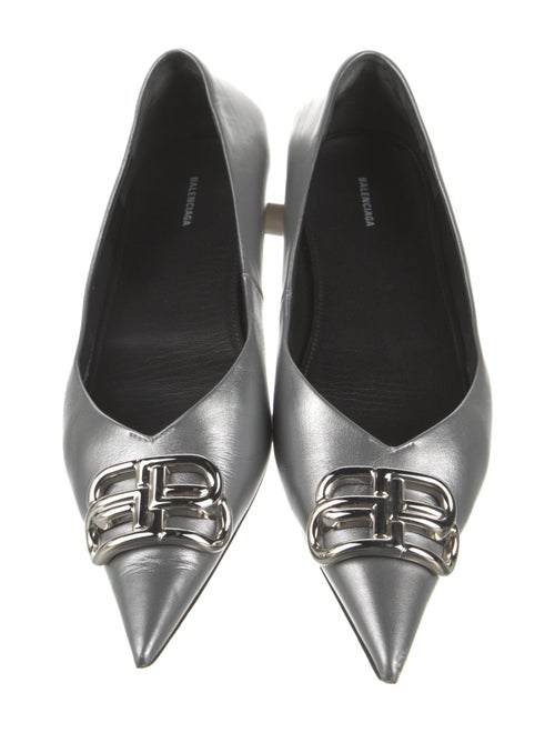 Balenciaga Leather Flats