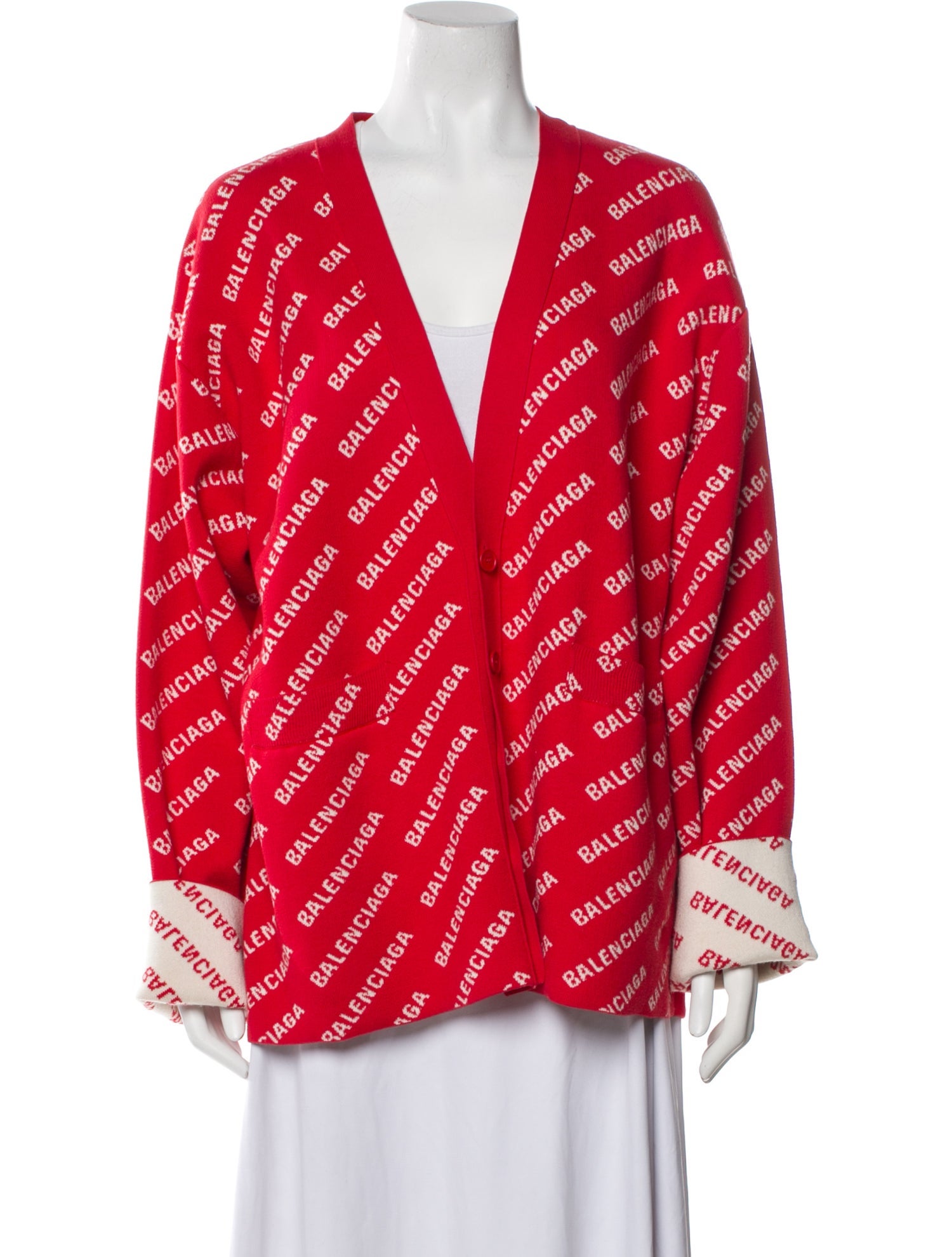 Balenciaga 2021 'All Over' Sweater