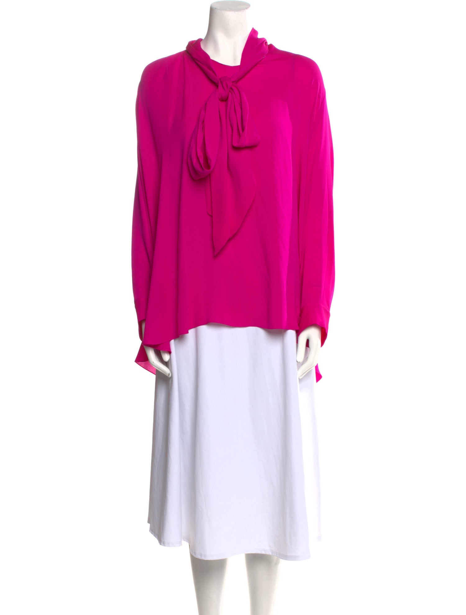 Balenciaga 2020 Silk Blouse