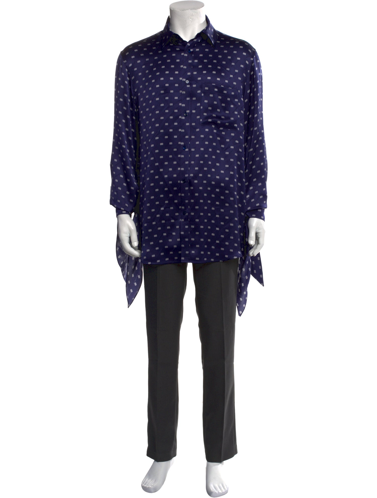 Balenciaga 2017 Silk Shirt