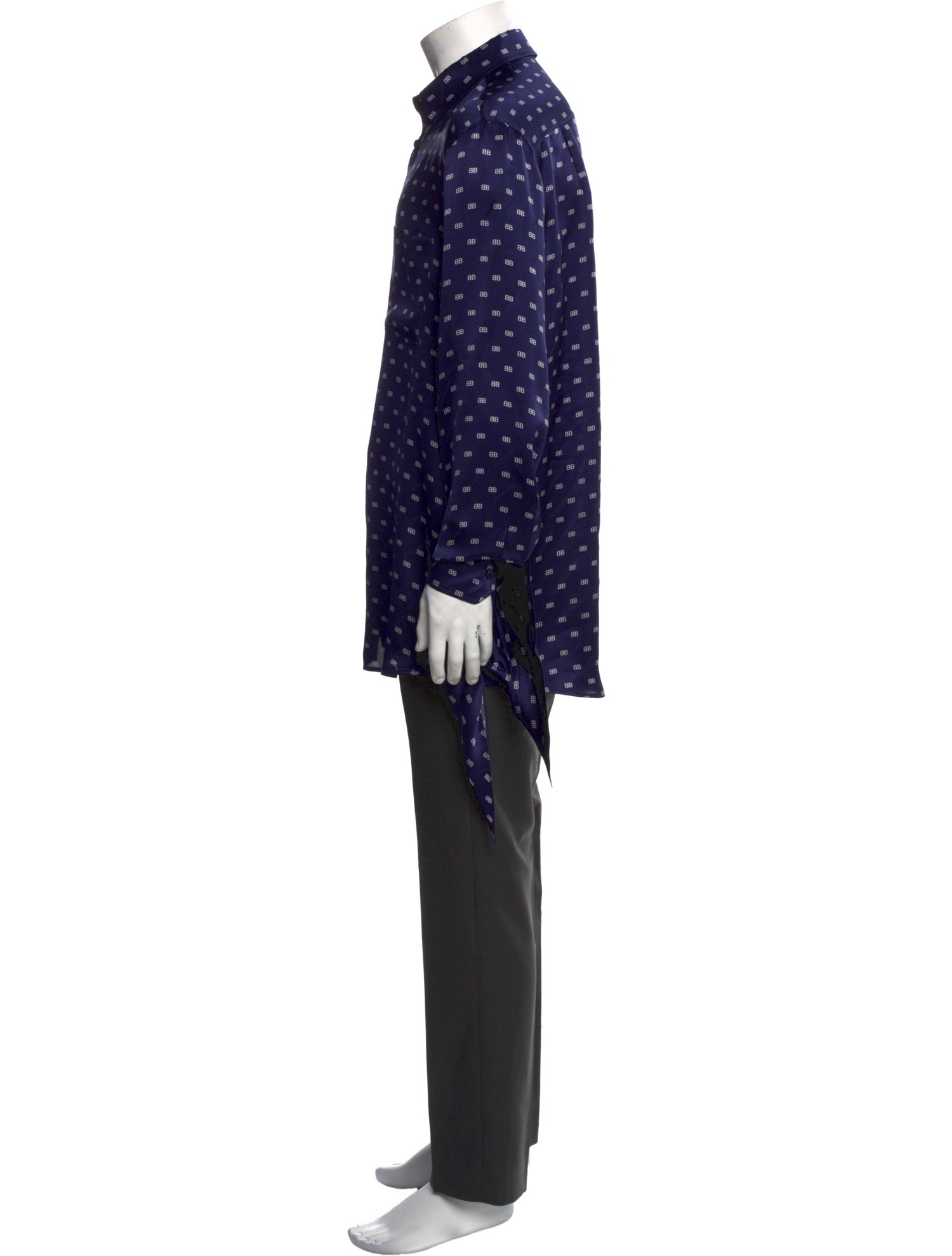 Balenciaga 2017 Silk Shirt