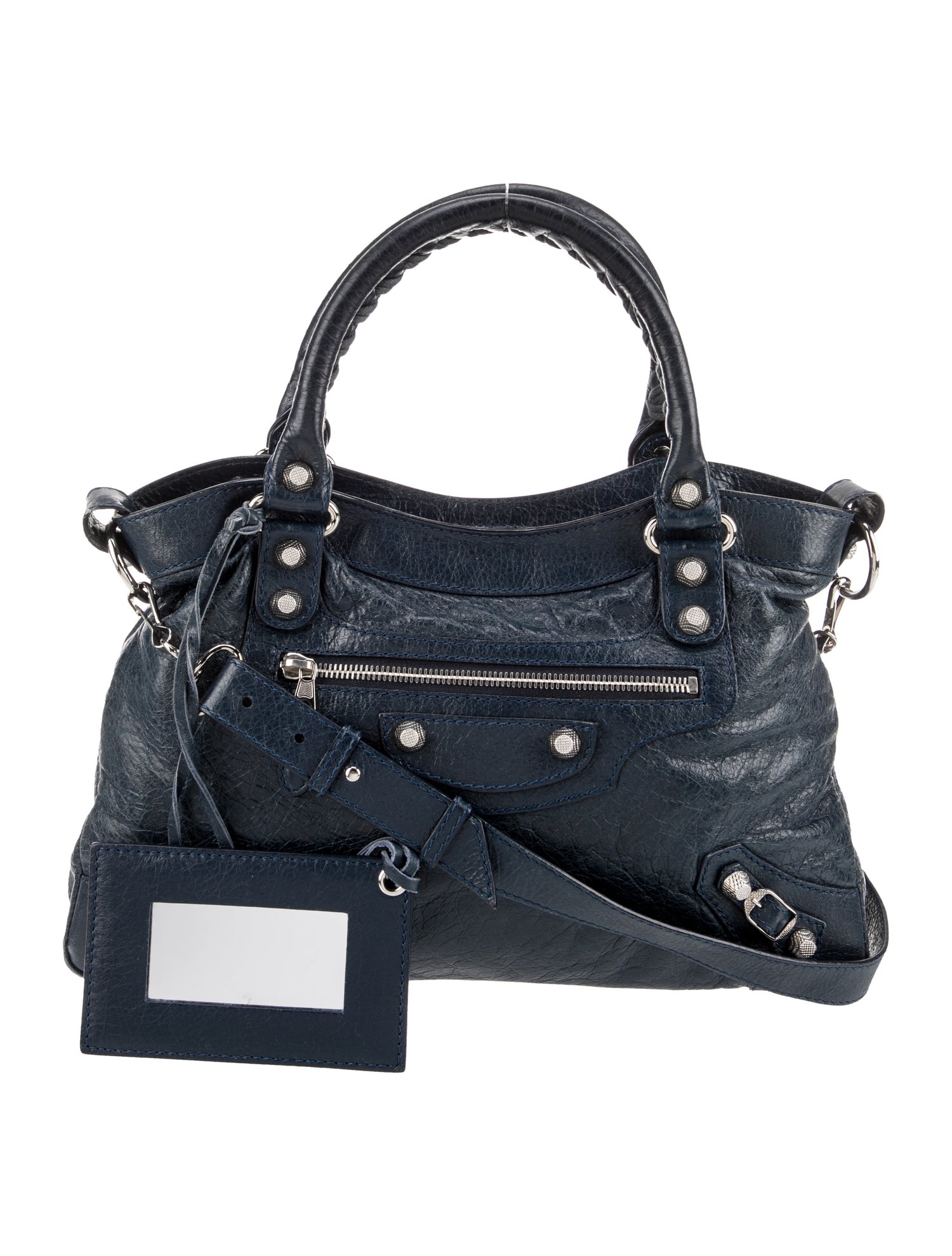 Balenciaga Leather Motocross Classic City