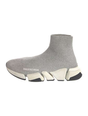 Balenciaga Speed Trainer 2.0 'Glitter' Sock Sneakers