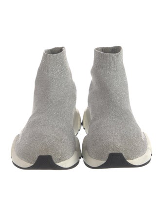 Balenciaga Speed Trainer 2.0 'Glitter' Sock Sneakers