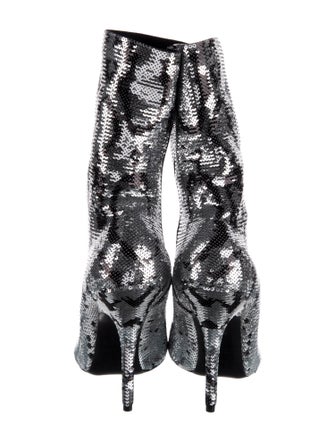 Balenciaga Sequins Sequin Embellishments Sock Boots