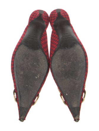 Balenciaga Wool Printed Mules