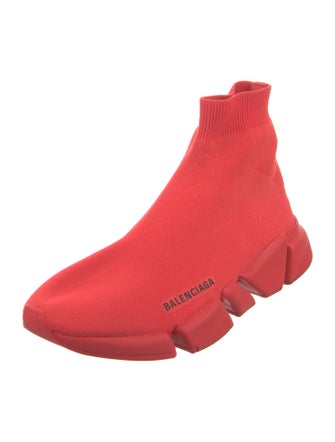 Balenciaga Speed Trainer 2.0 'Intense Red' Sock Sneakers