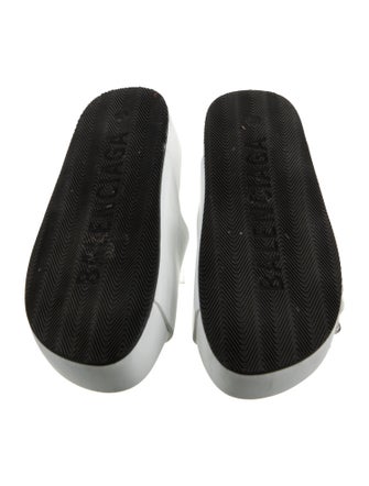Balenciaga Leather Slides
