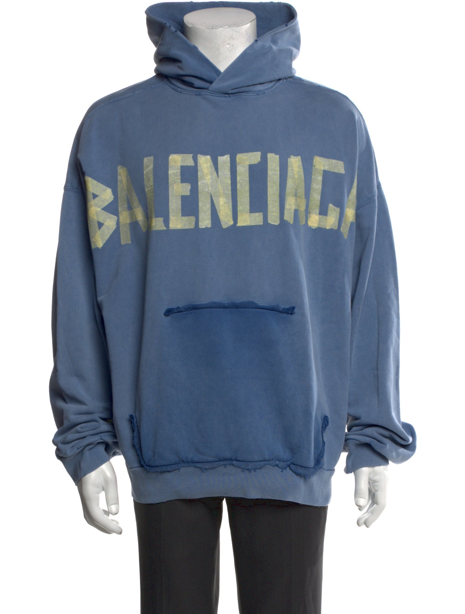 Balenciaga 2023 'Tape Logo' Hoodie