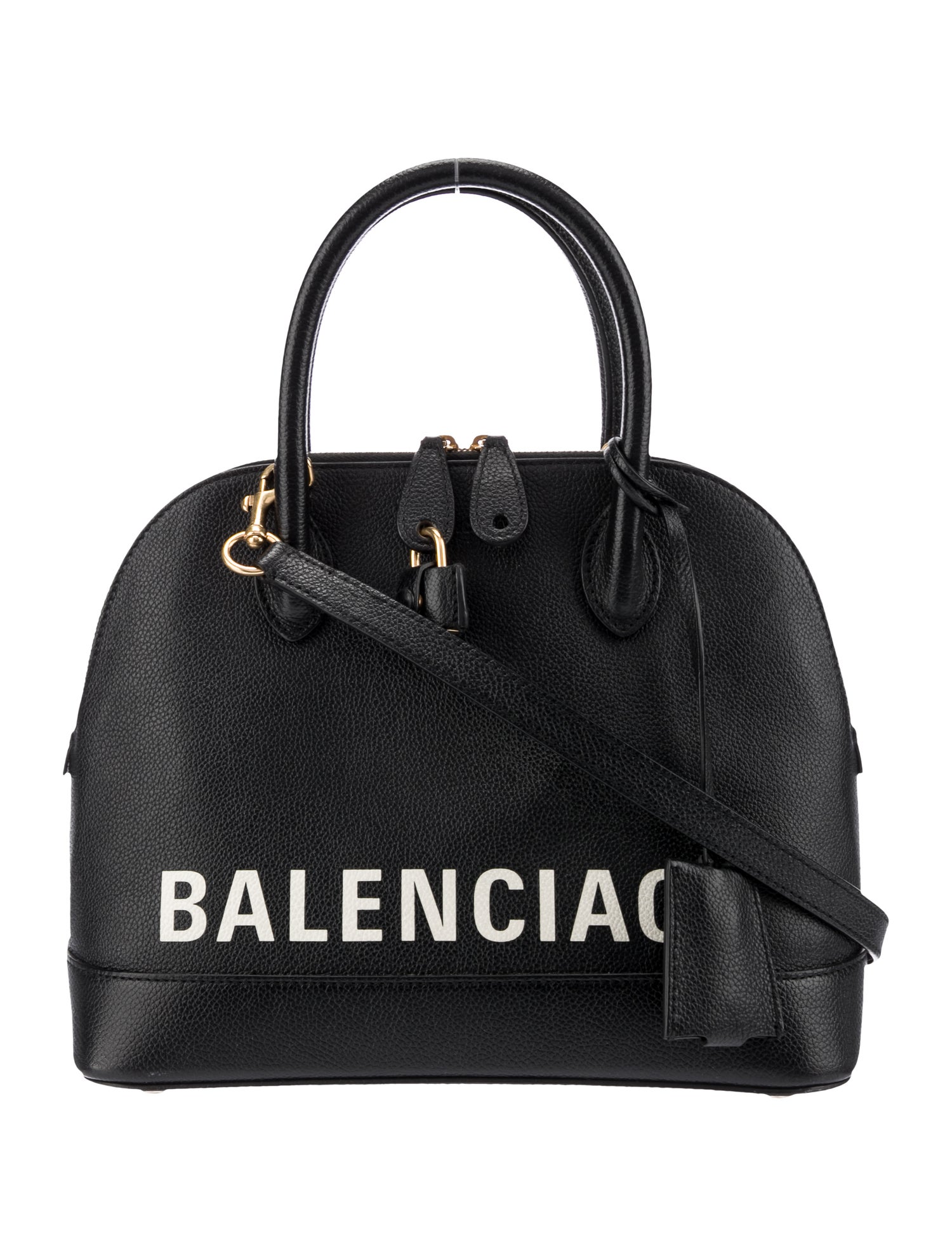 特別オファー Cesare Paciotti Handle Black - Bag Handle Leather Smooth バッグ