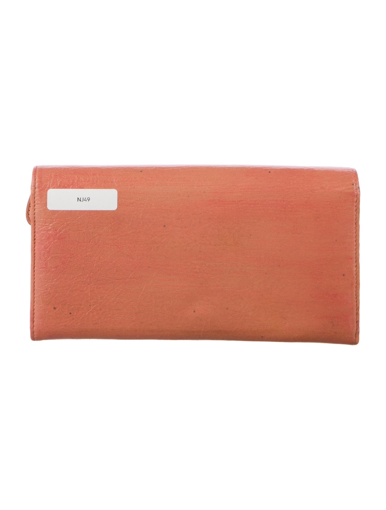 Balenciaga Motocross Giant 12 Leather Continental Wallet