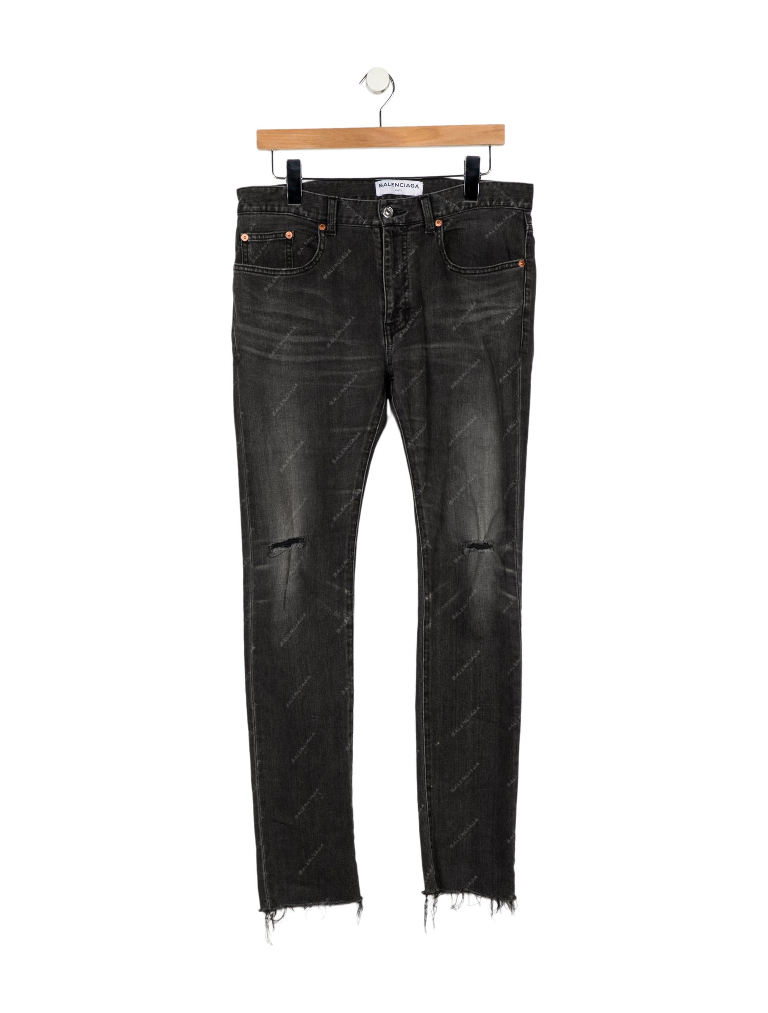 Balenciaga 2017 Straight Leg Jeans