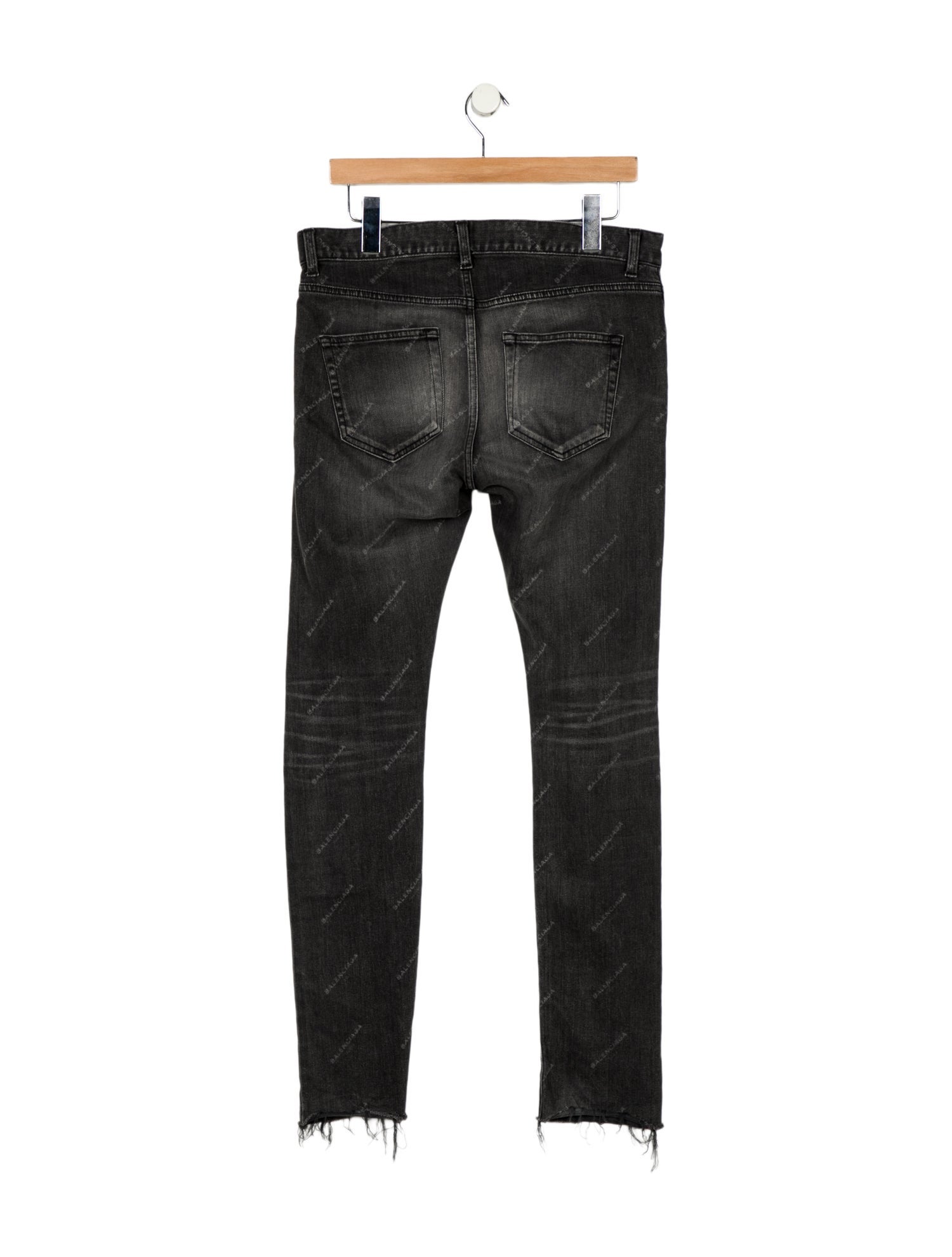 Balenciaga 2017 Straight Leg Jeans