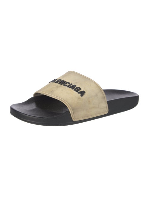 Balenciaga Rubber Printed Slides