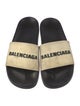 Balenciaga Rubber Printed Slides