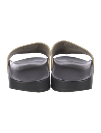 Balenciaga Rubber Printed Slides