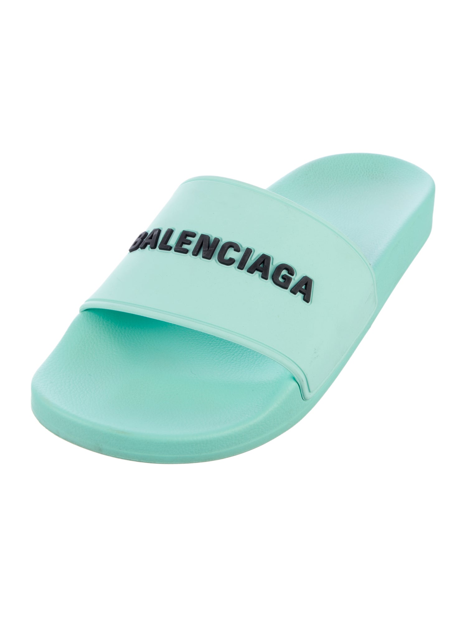 Balenciaga Rubber Printed Slides