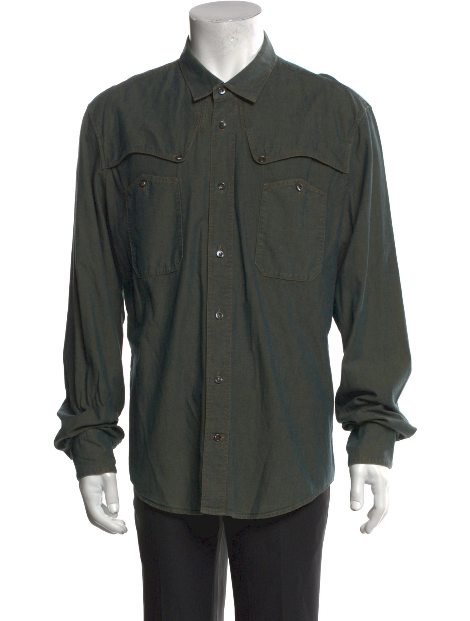 Balenciaga Vintage 2010 Denim Shirt