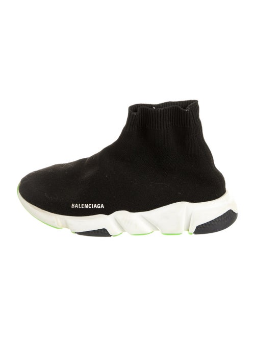 Balenciaga Kids' Knit Slip On Sneakers