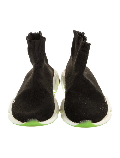 Balenciaga Kids' Knit Slip On Sneakers