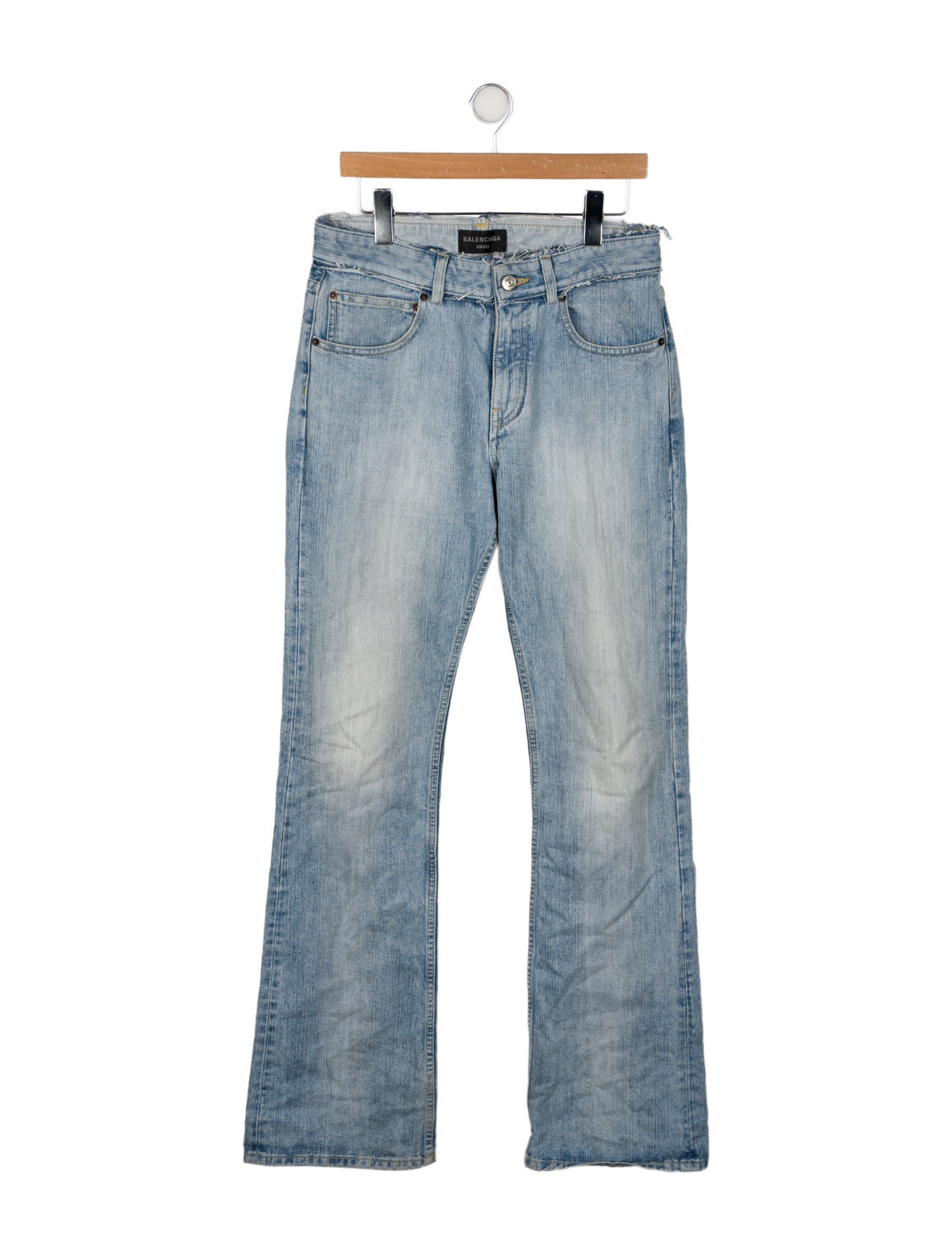 Balenciaga 2024-2025 Wide Leg Jeans