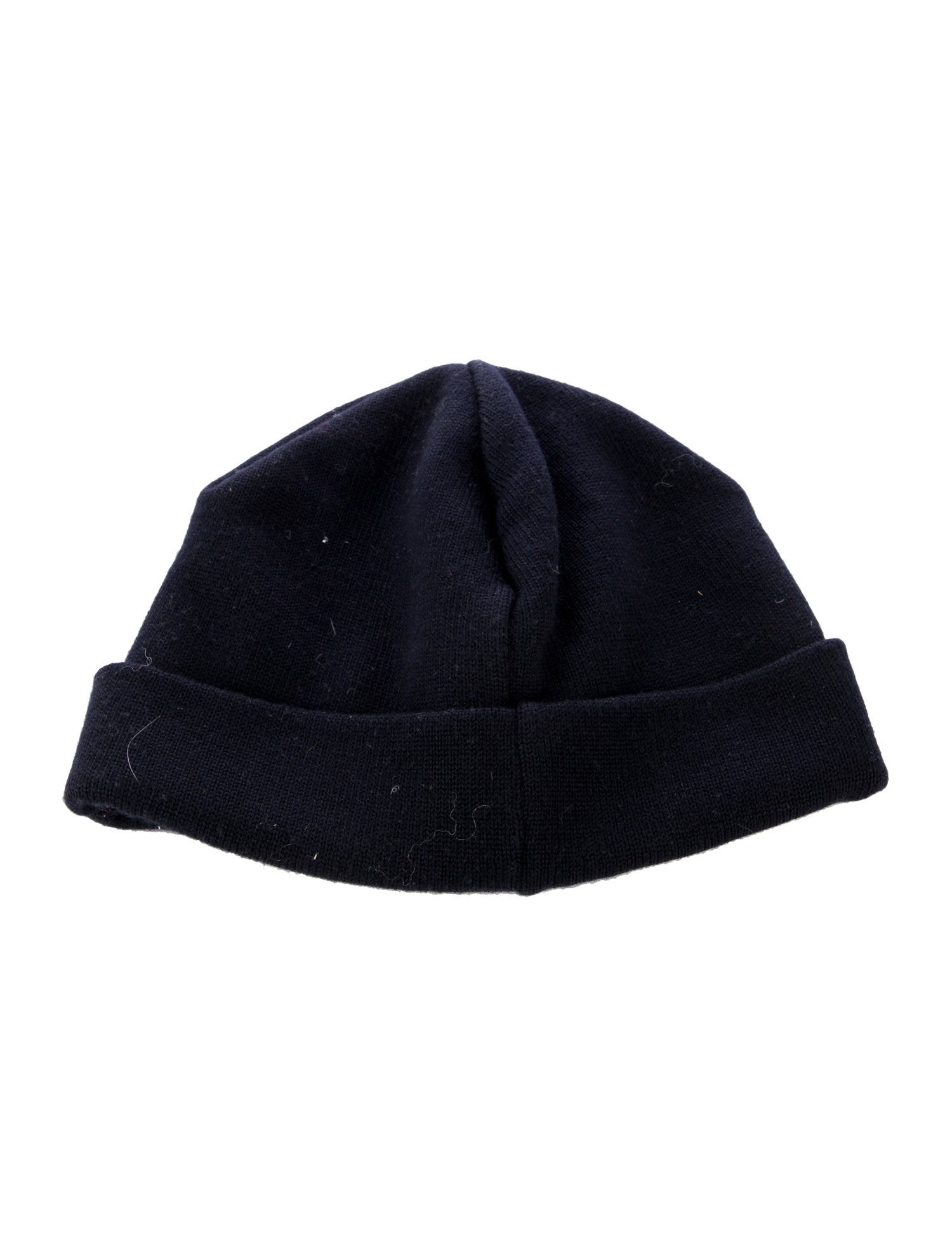 Balenciaga Embroidered Wool Beanie