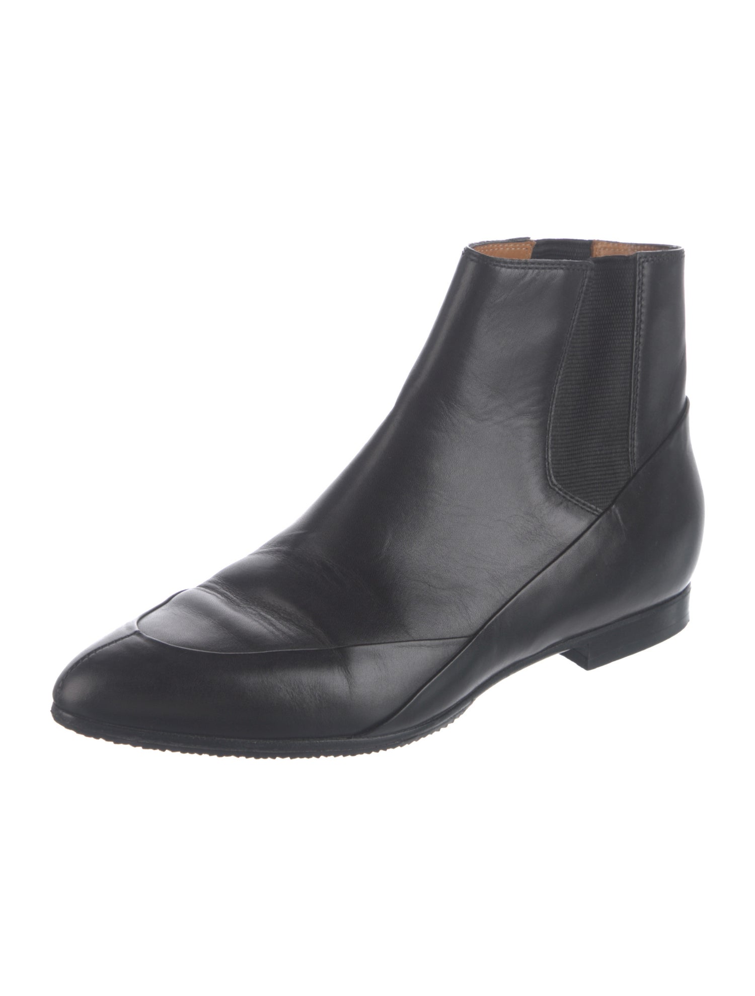 Balenciaga Leather Chelsea Boots